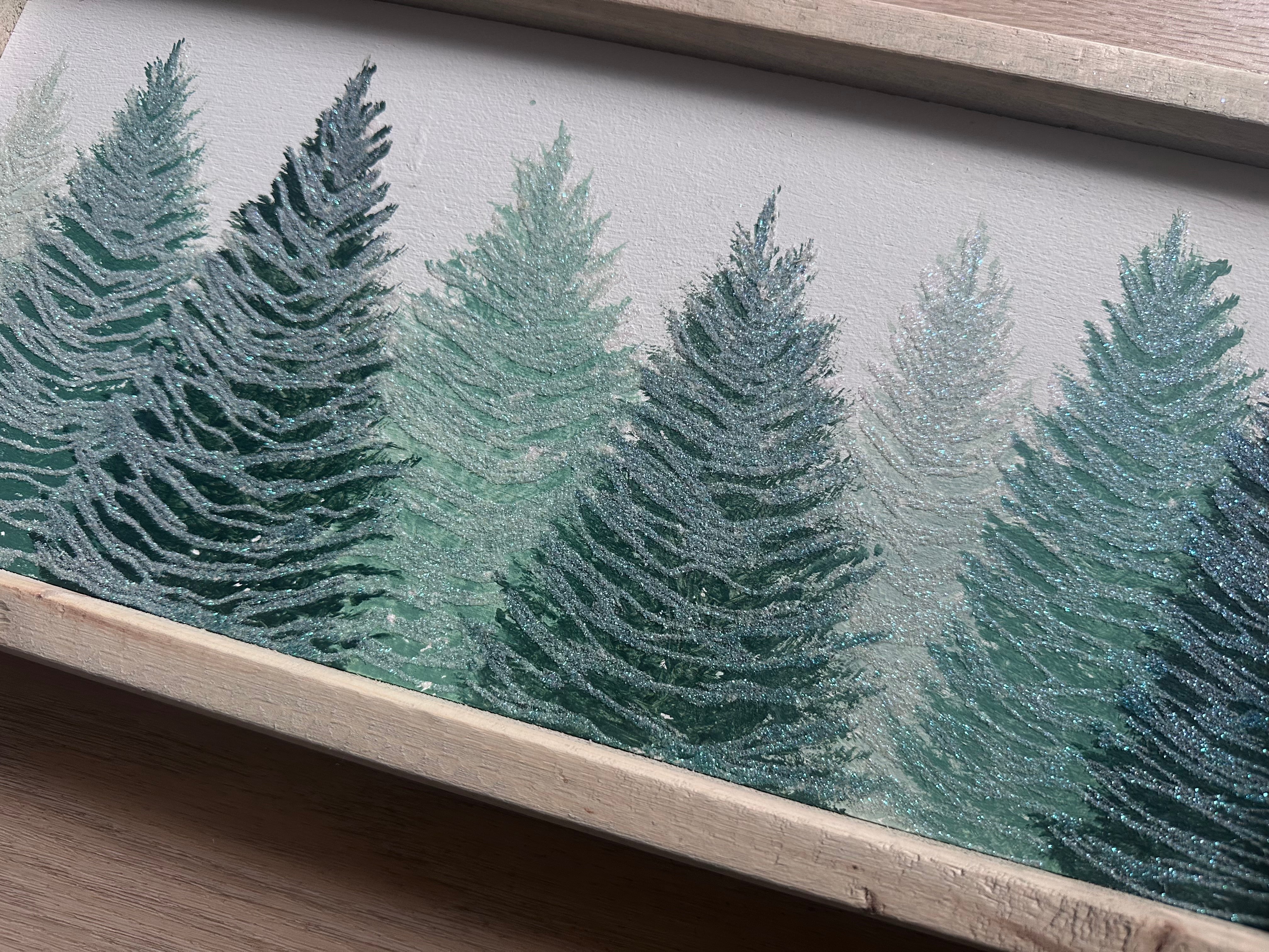 Glitter Trees in Skinny No. 3