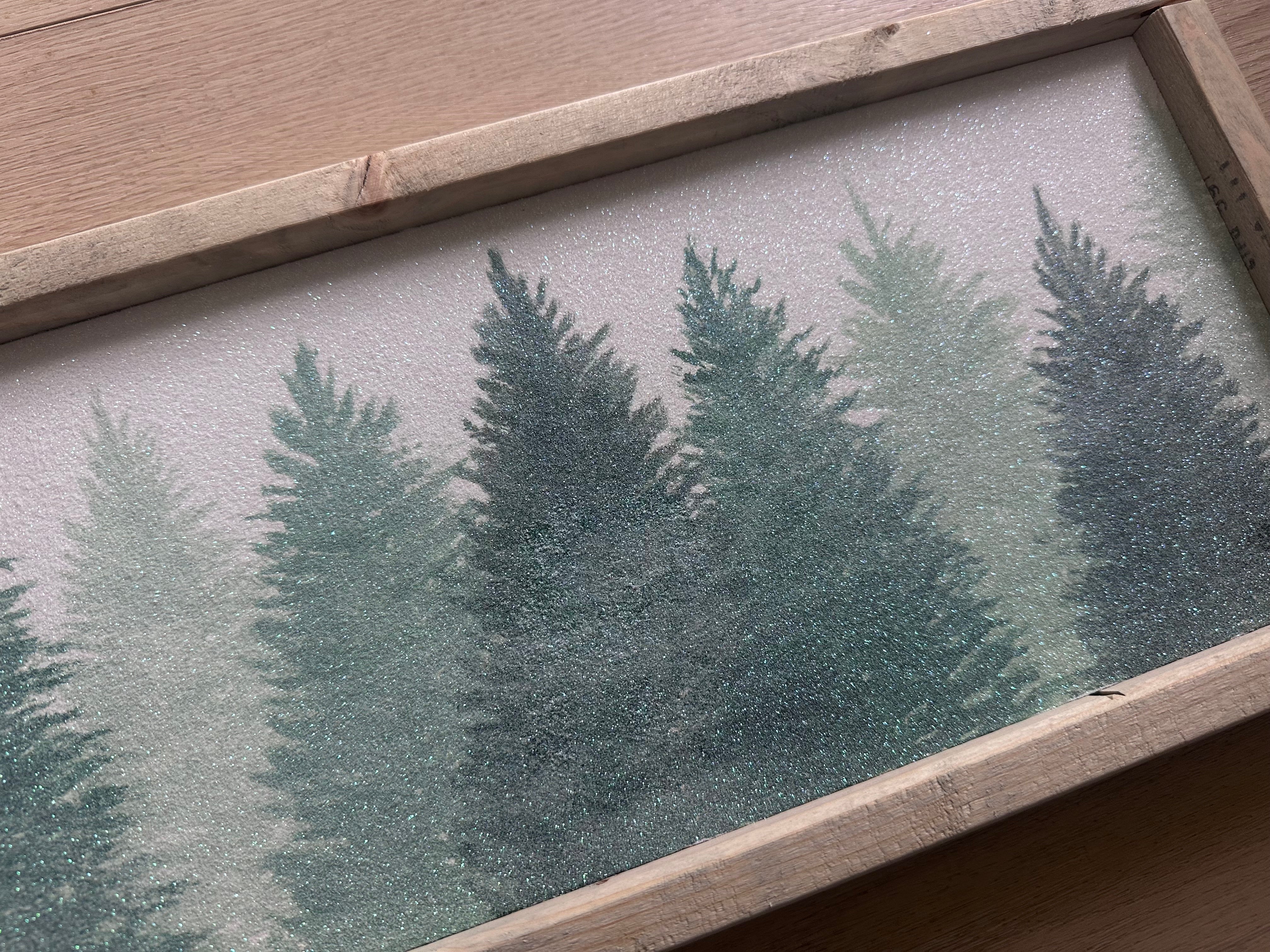 Glitter Trees in Skinny No. 6