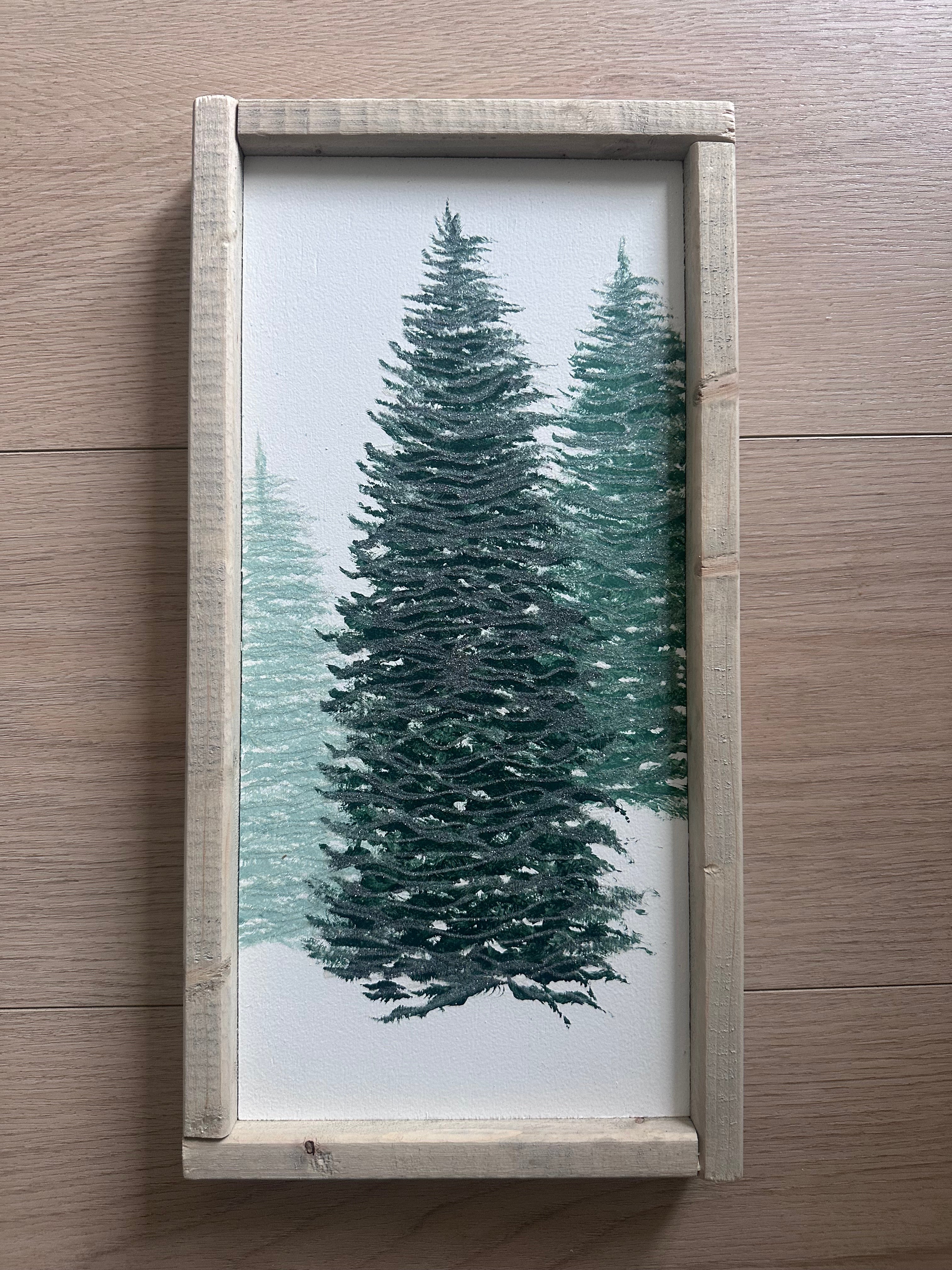 Glitter Trees in Skinny No. 9