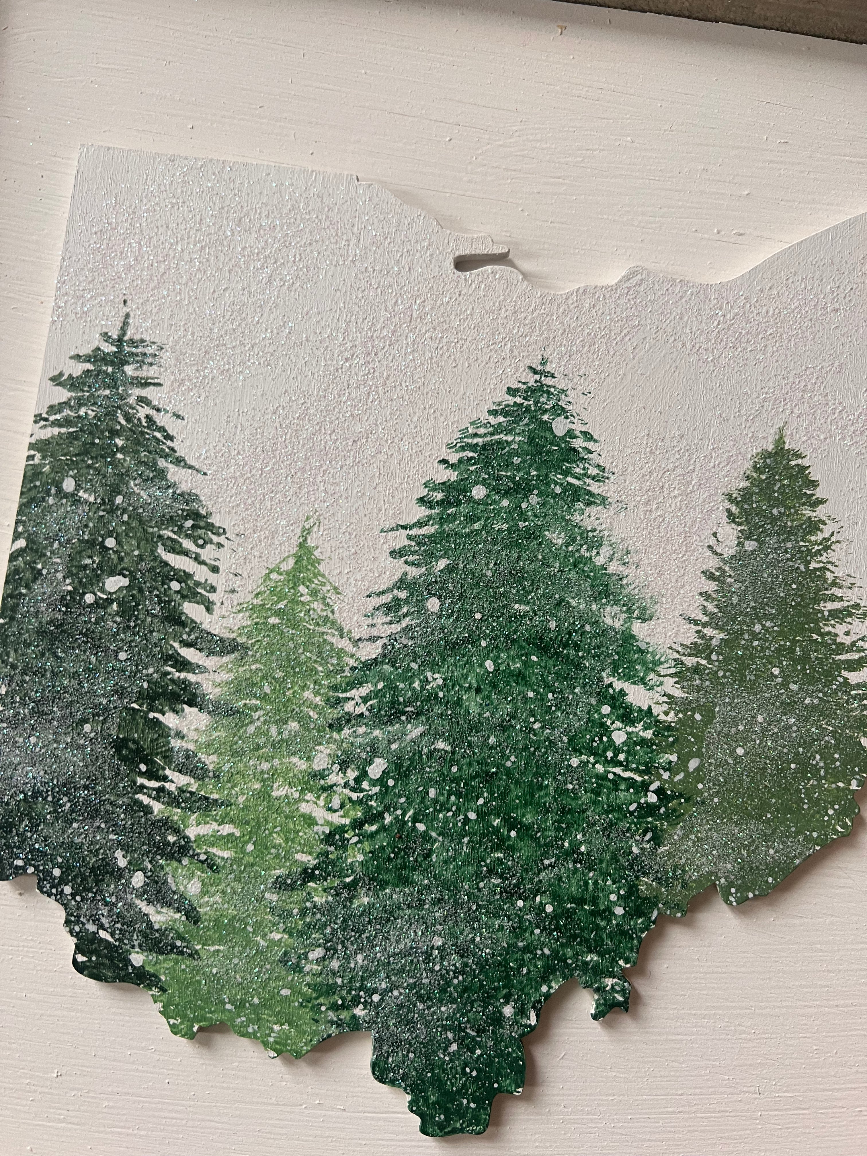 Painted Ohio Tree Series no. 1