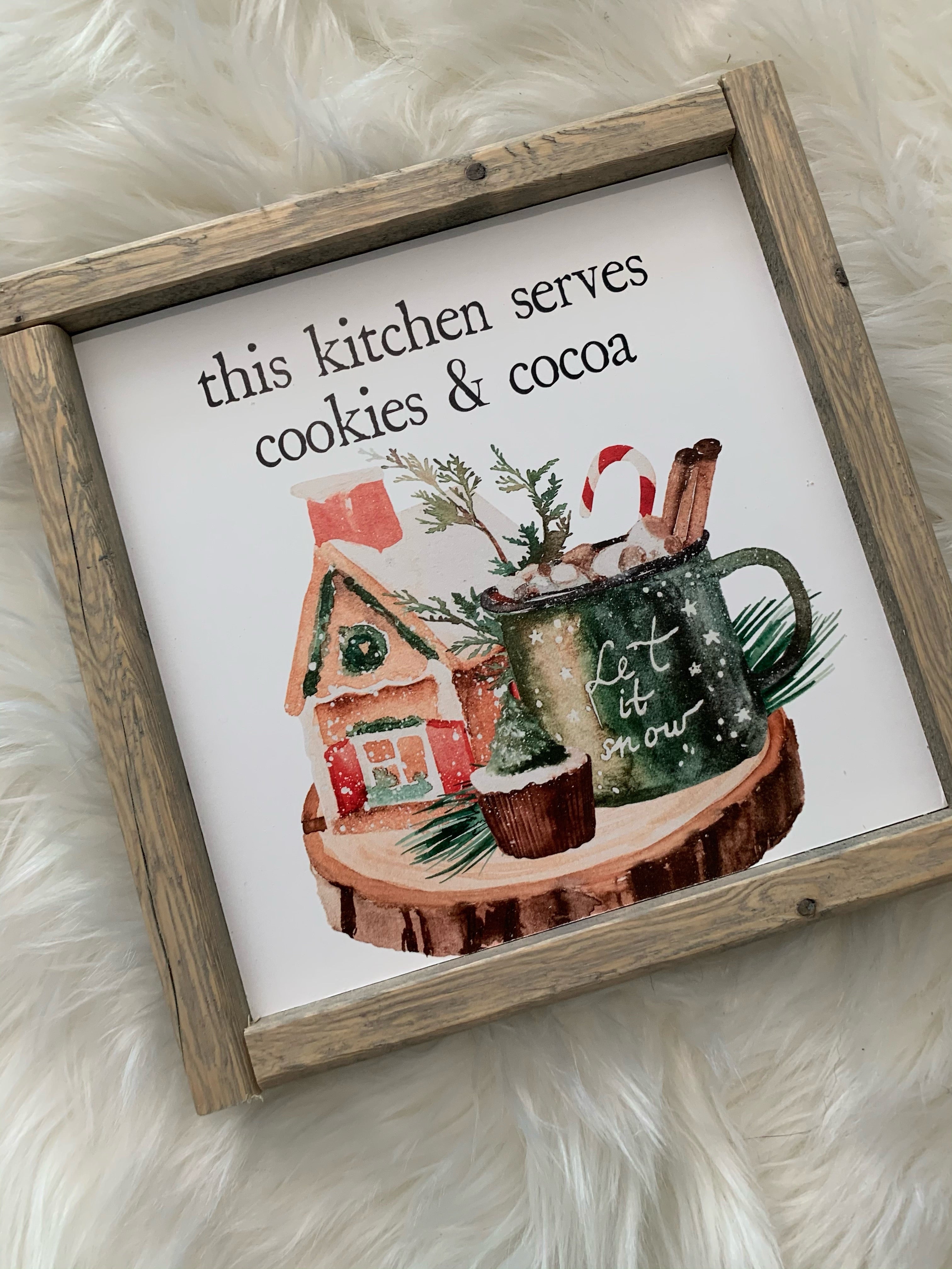 This Kitchen Serves Cookies & Cocoa