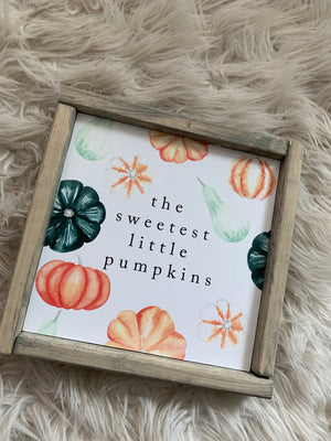 The Sweetest Little Pumpkins
