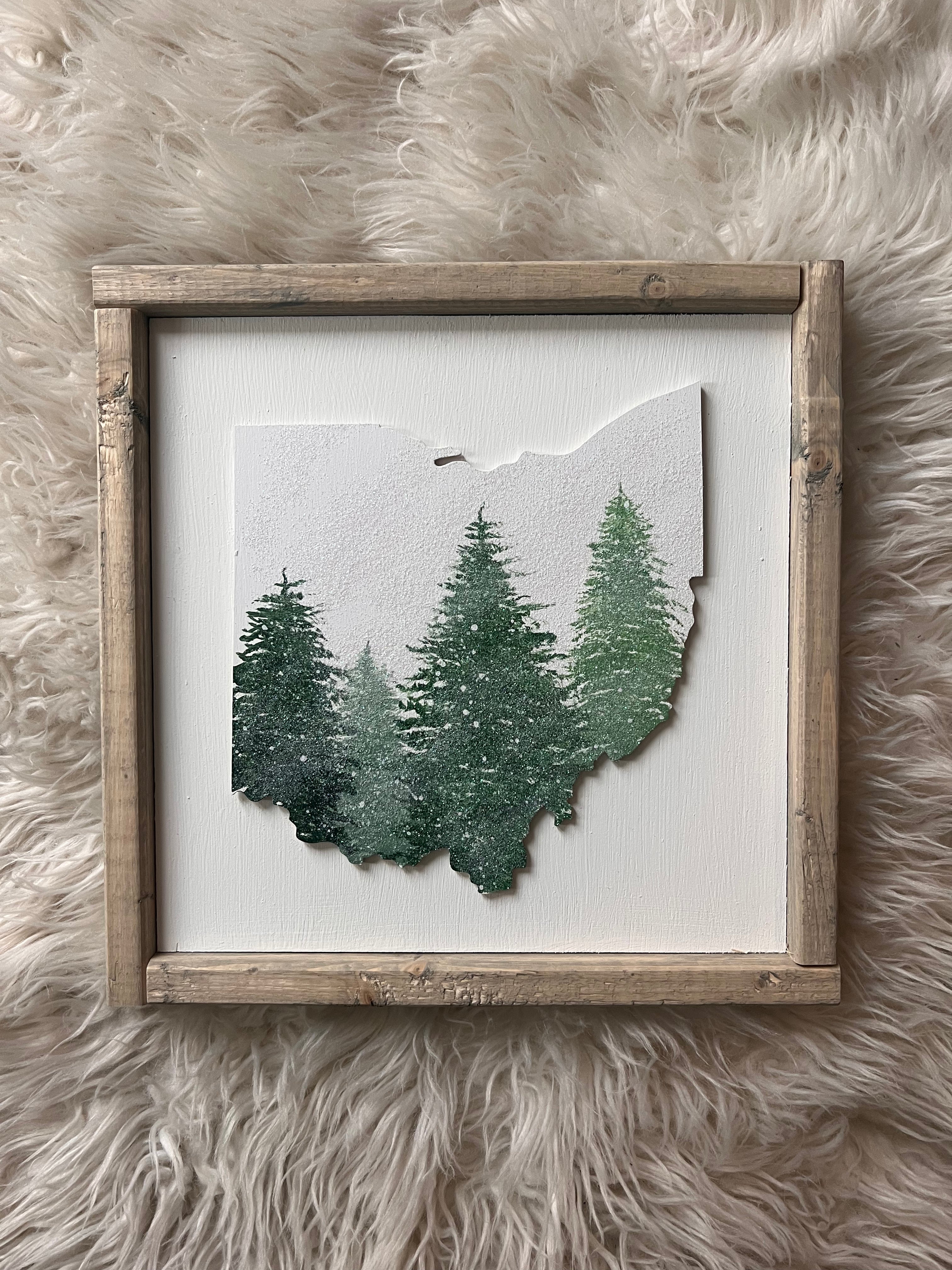 Painted Ohio Tree Series no. 2