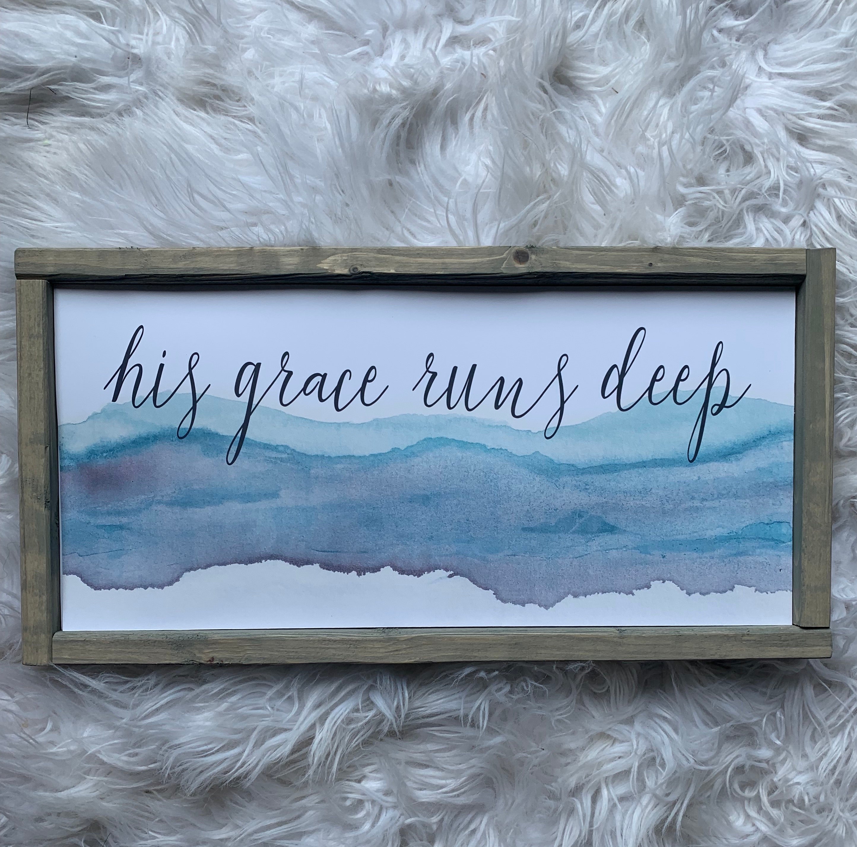 His Grace Runs Deep