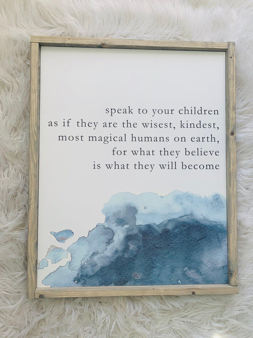 Speak To Your Children
