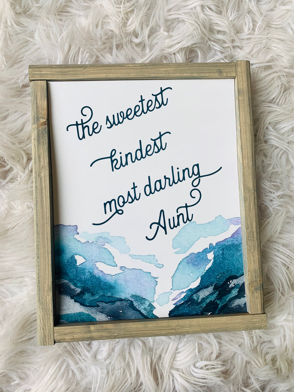 Most Darling Aunt