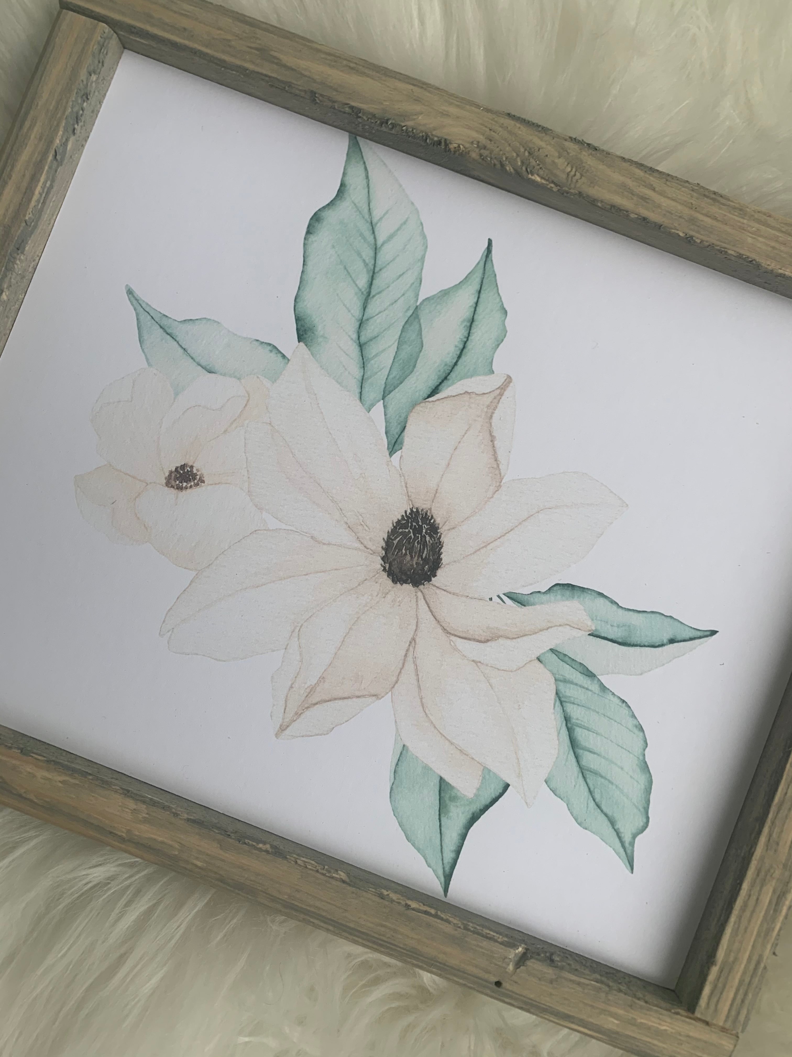 Magnolia Watercolor