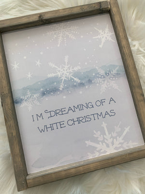 I’m Dreaming Of A White Christmas